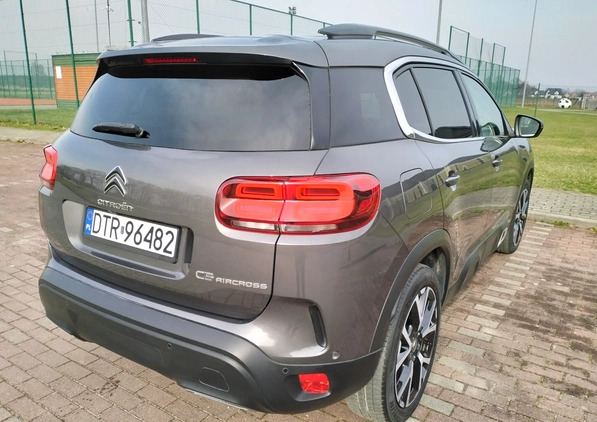 Citroen C5 Aircross cena 91500 przebieg: 79000, rok produkcji 2019 z Trzebnica małe 92